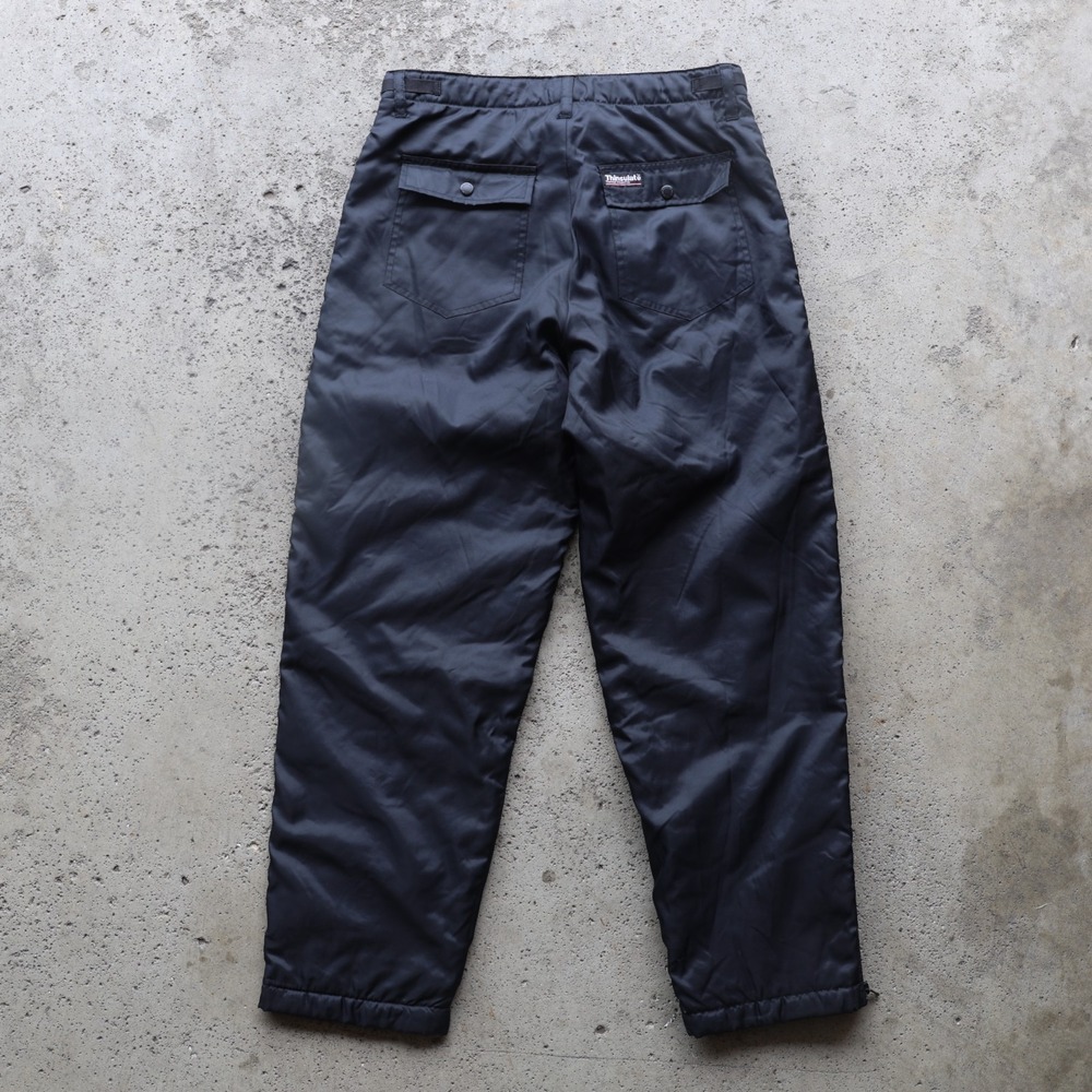 Vintage Guide Gear Men's Insulated Hunting Pants‎ 34 Black Thinsulate Side Zip